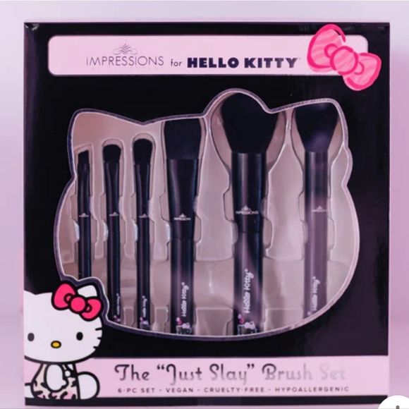 Impressions X Hello Kitty Just Slay 6-Piece Brush Set - Picture 5 of 9